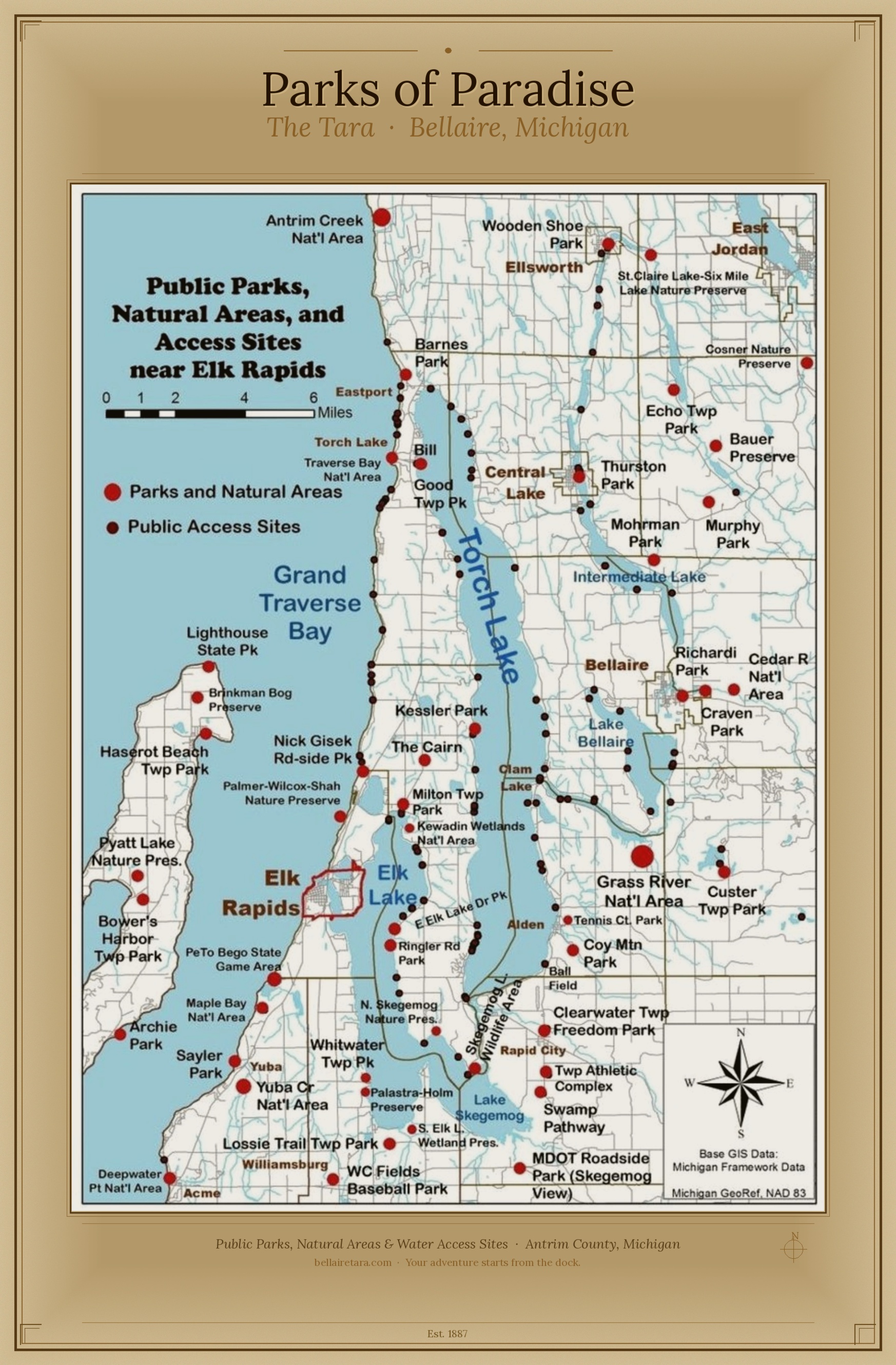 Parks of Paradise — The Tara, Bellaire Michigan